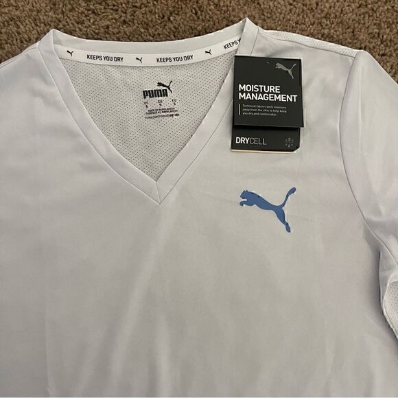 PUMA Dry Cell V Neck Top - Picture 2 of 4